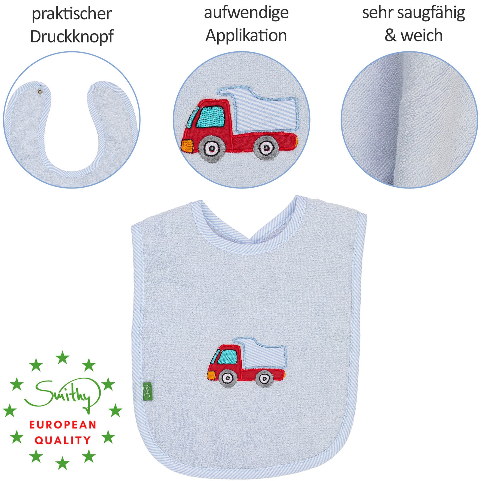 Smithy Frottier-Set LASTER 3-teilig blau