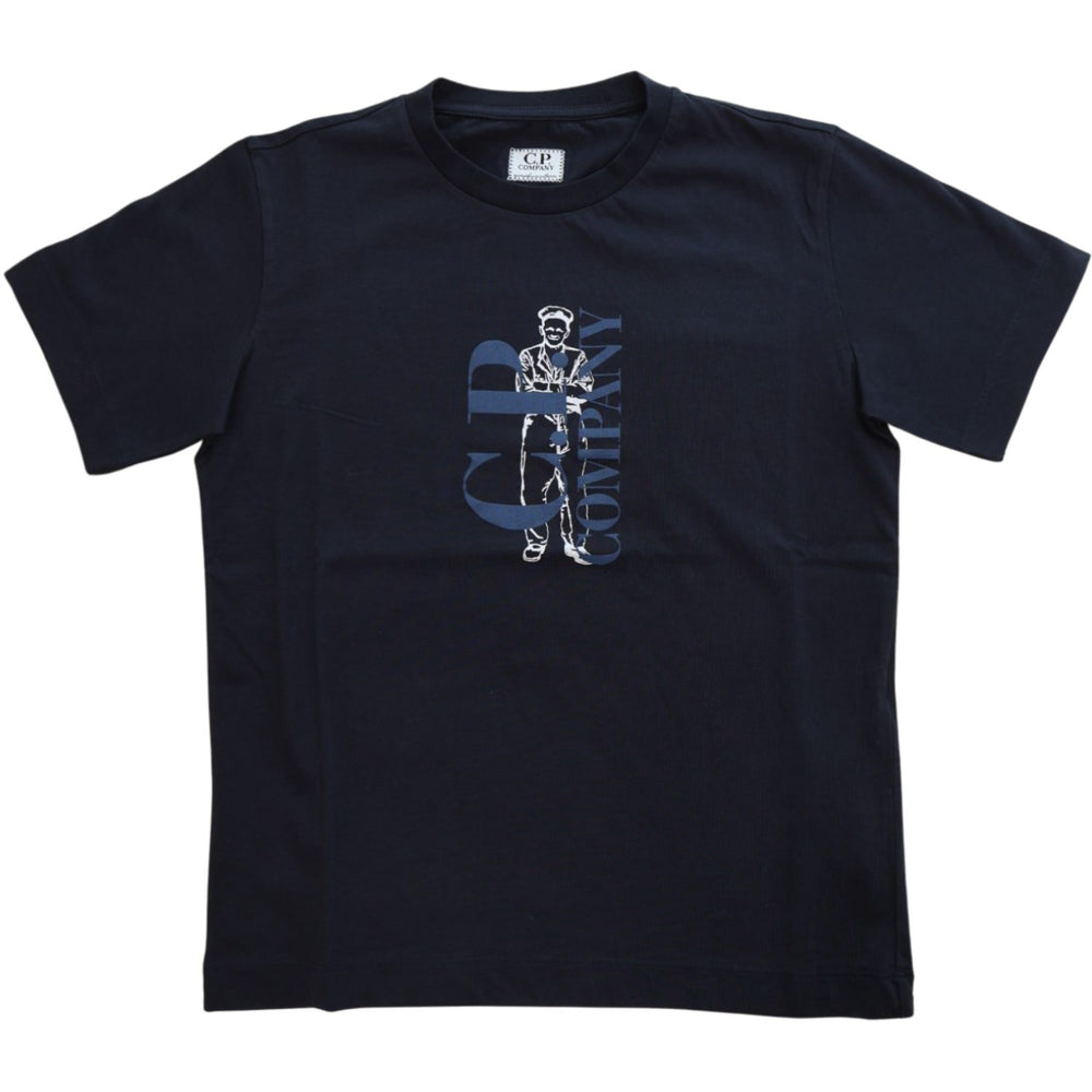 Køb C.P. Company Total Eclipse Blue T-Shirt