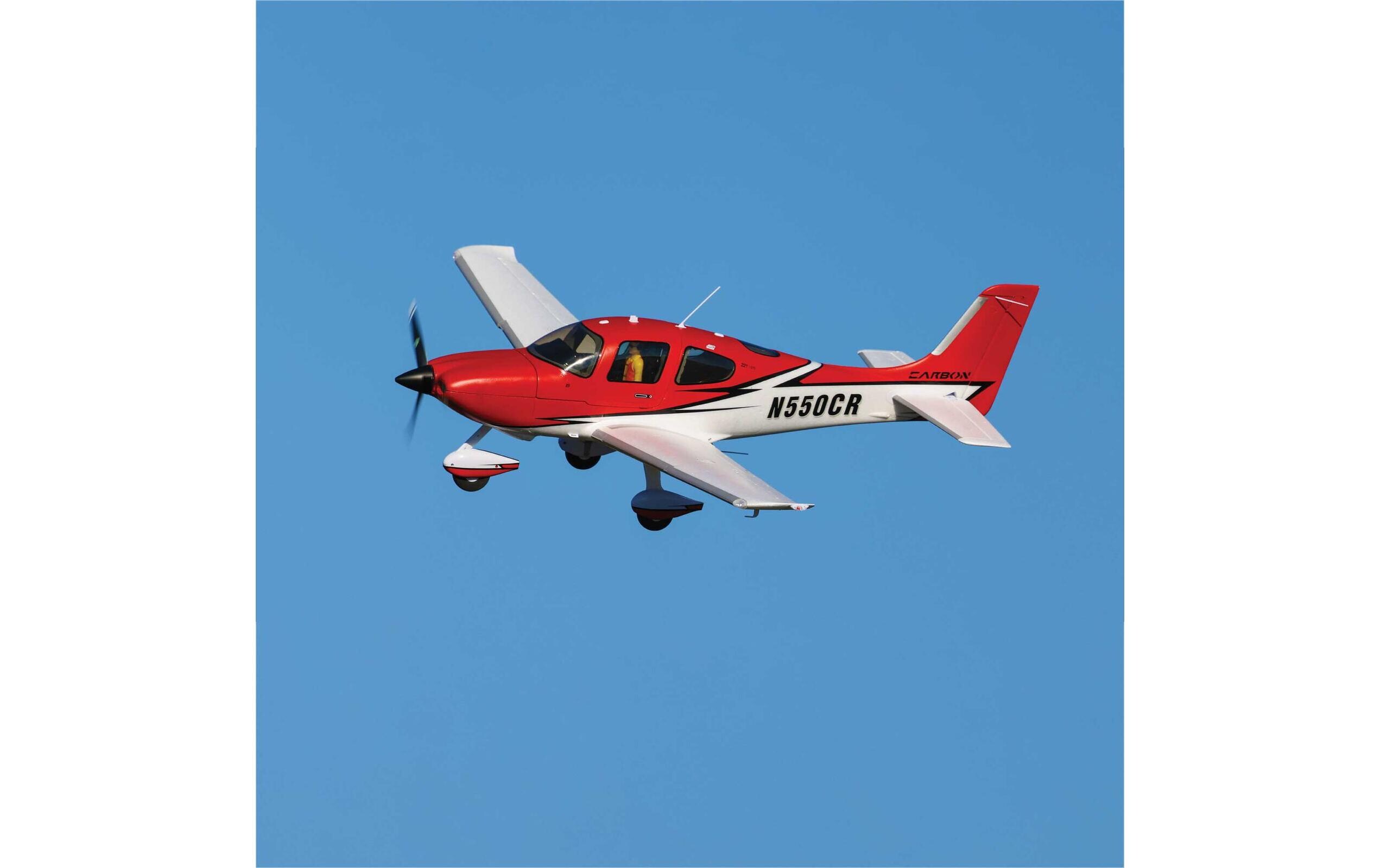 Motorflugzeug Cirrus SR22T 1.5m BNF Basic<br>Vorbildgetreue Cirrus SR22T mit Spektrum Technik