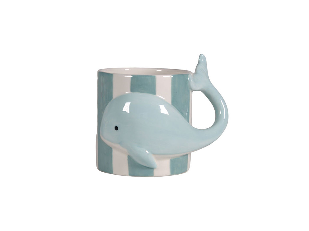 CANECA BALEIA ACTUEL PORCELANA 45 CL