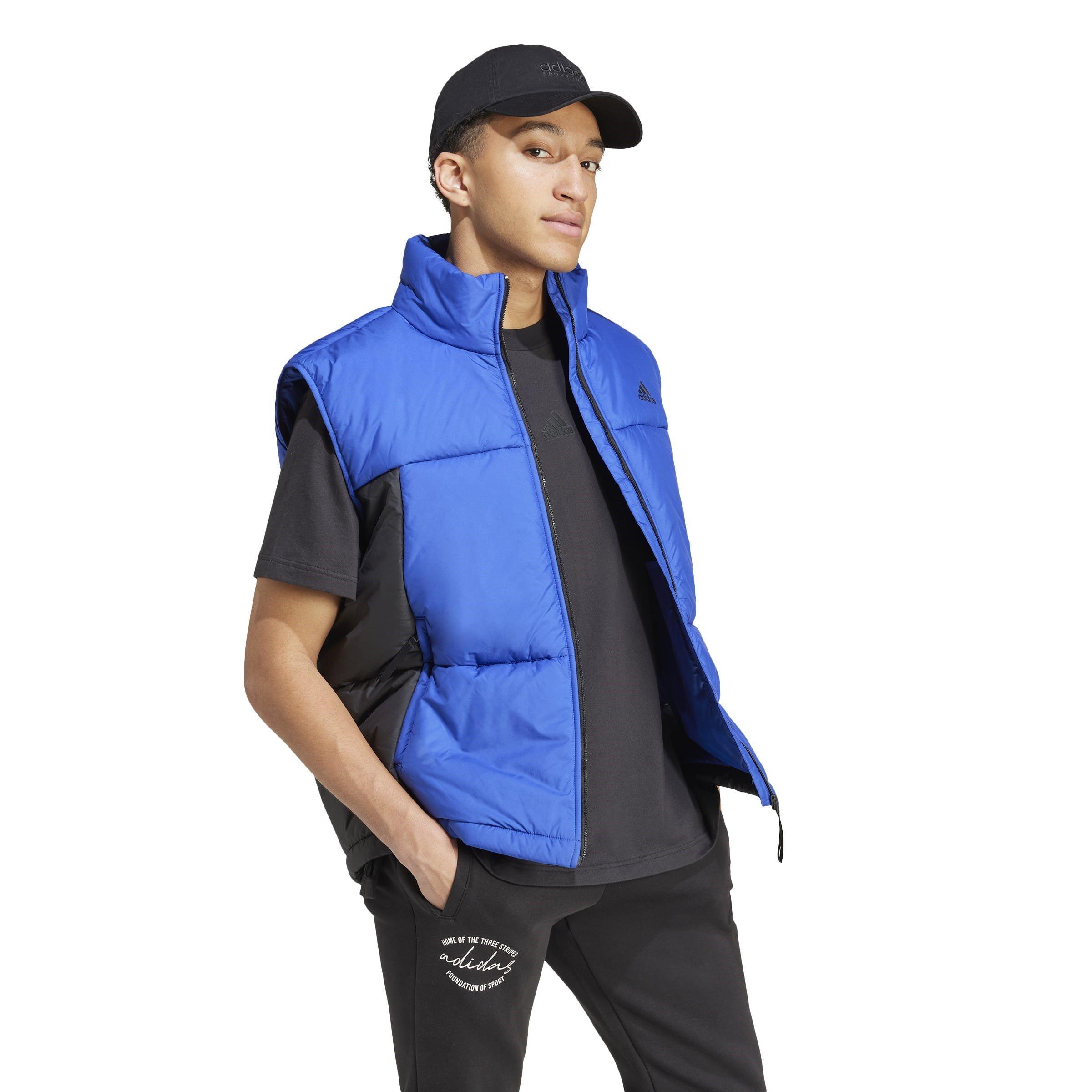 adidas 3 Stripes Puffy Vest Mens