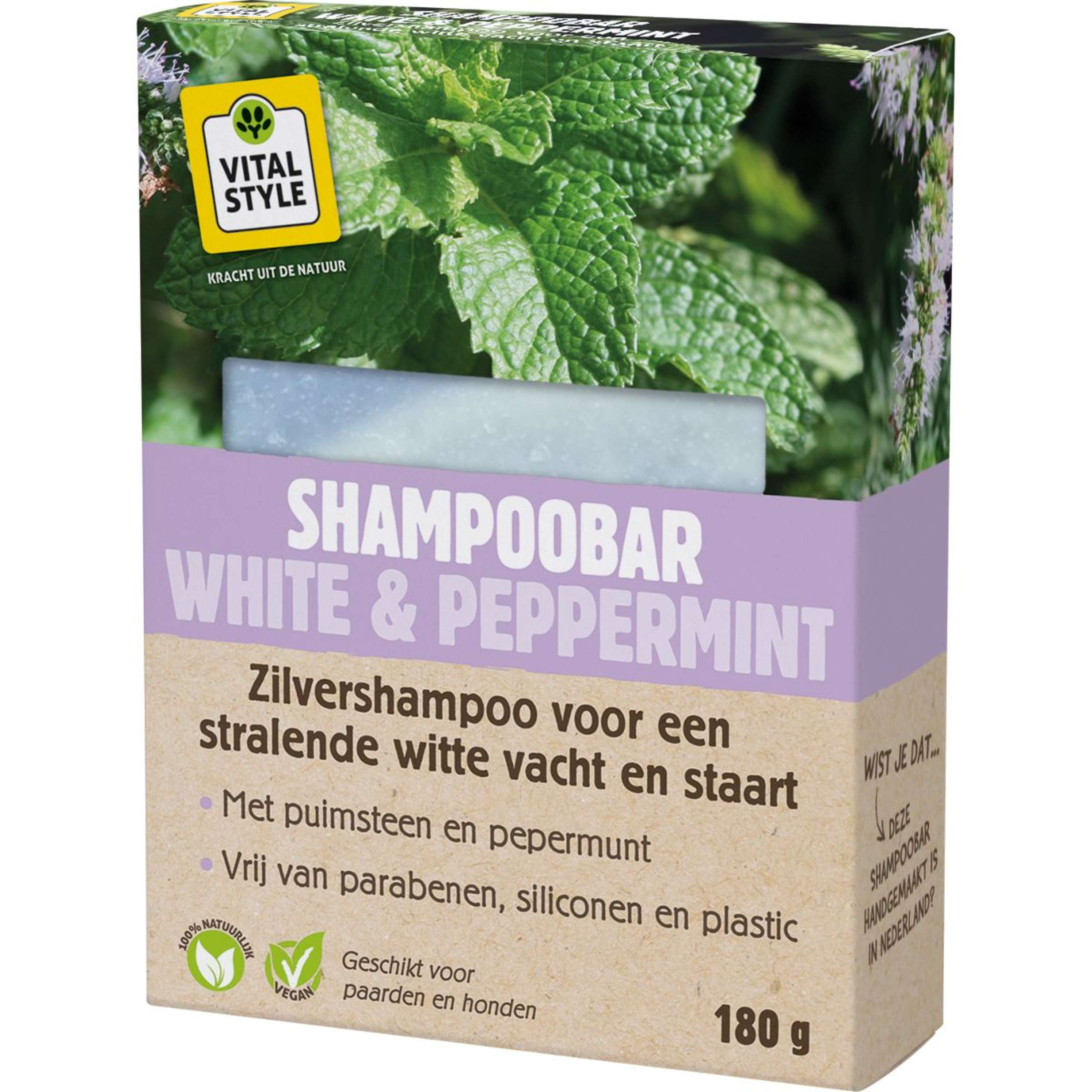 Vitalstyle Shampoo bar White & Peppermint