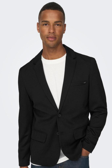 Only & Sons zwarte heren colbert