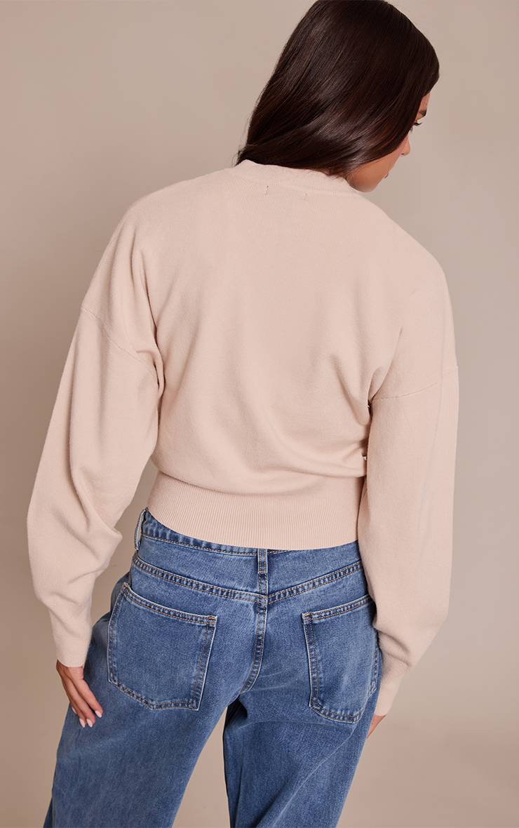 Avoine Cardigan Tricoté Compact