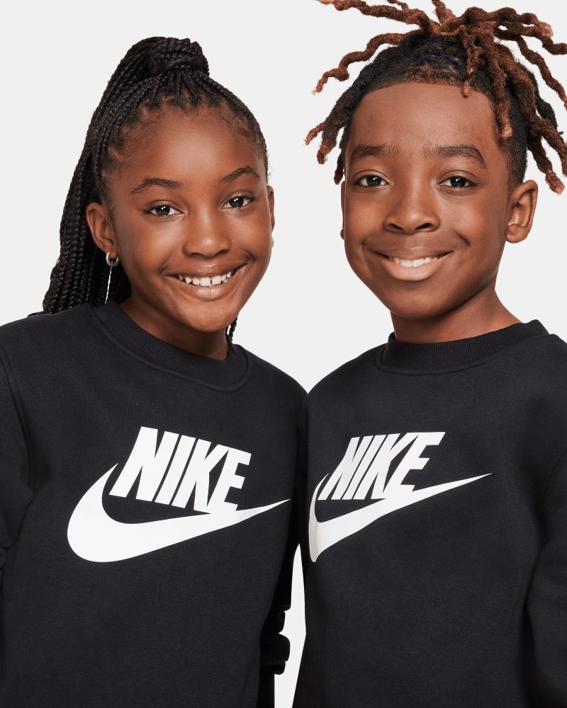 Sweat-shirt Nike Sportswear Club Fleece Noir pour enfant
