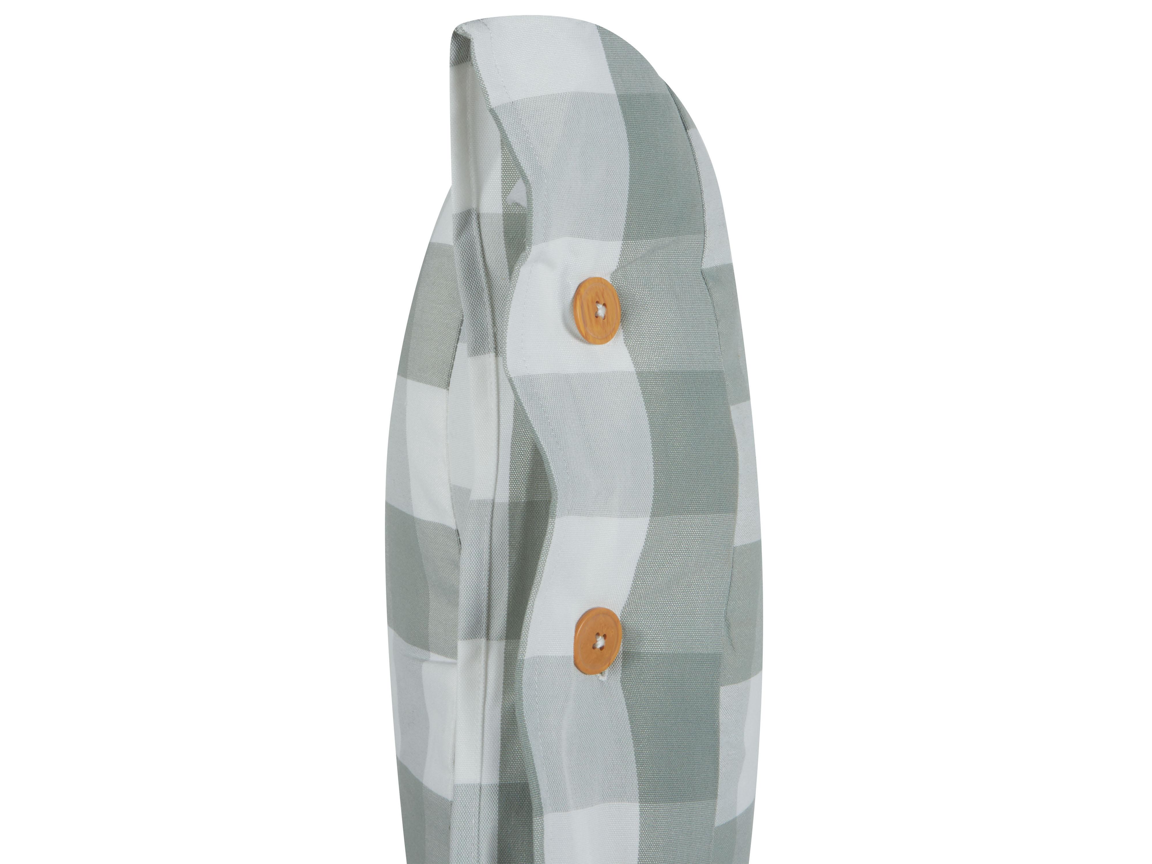 Sierkussen TAMNINE 45 x 45 cm Mintgroen geblokt patroon