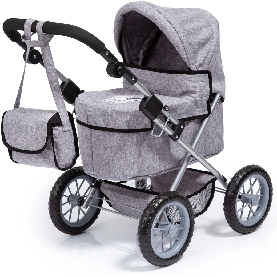 bayer Design Puppenwagen Trendy grau, mit Krone