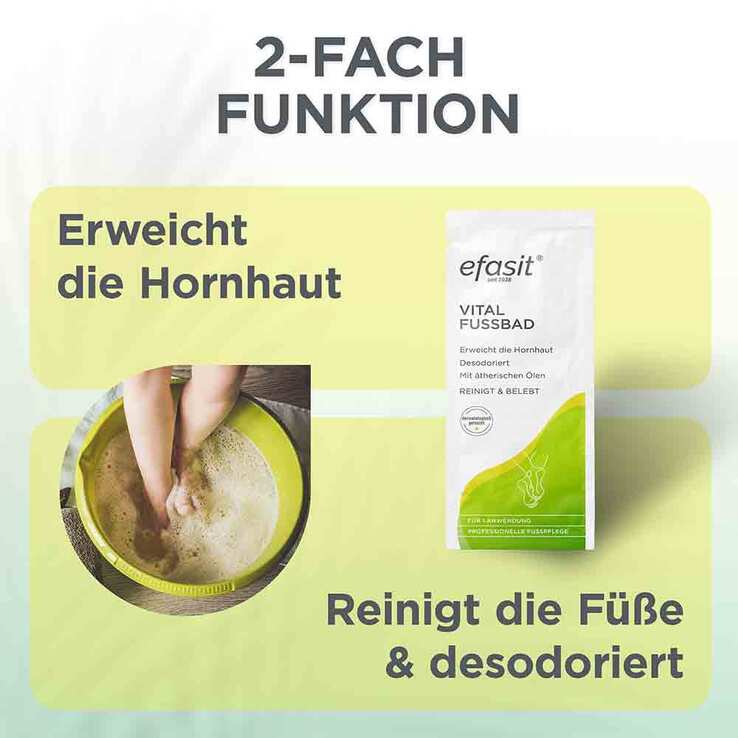 Efasit Vital Fußbad Sachet, 15 g