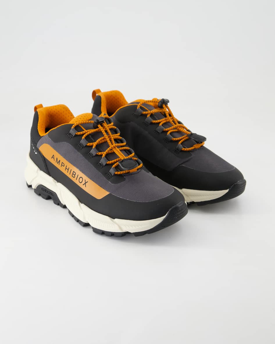 Geox Flexyper Plus Boy Halbschuhe in Grau