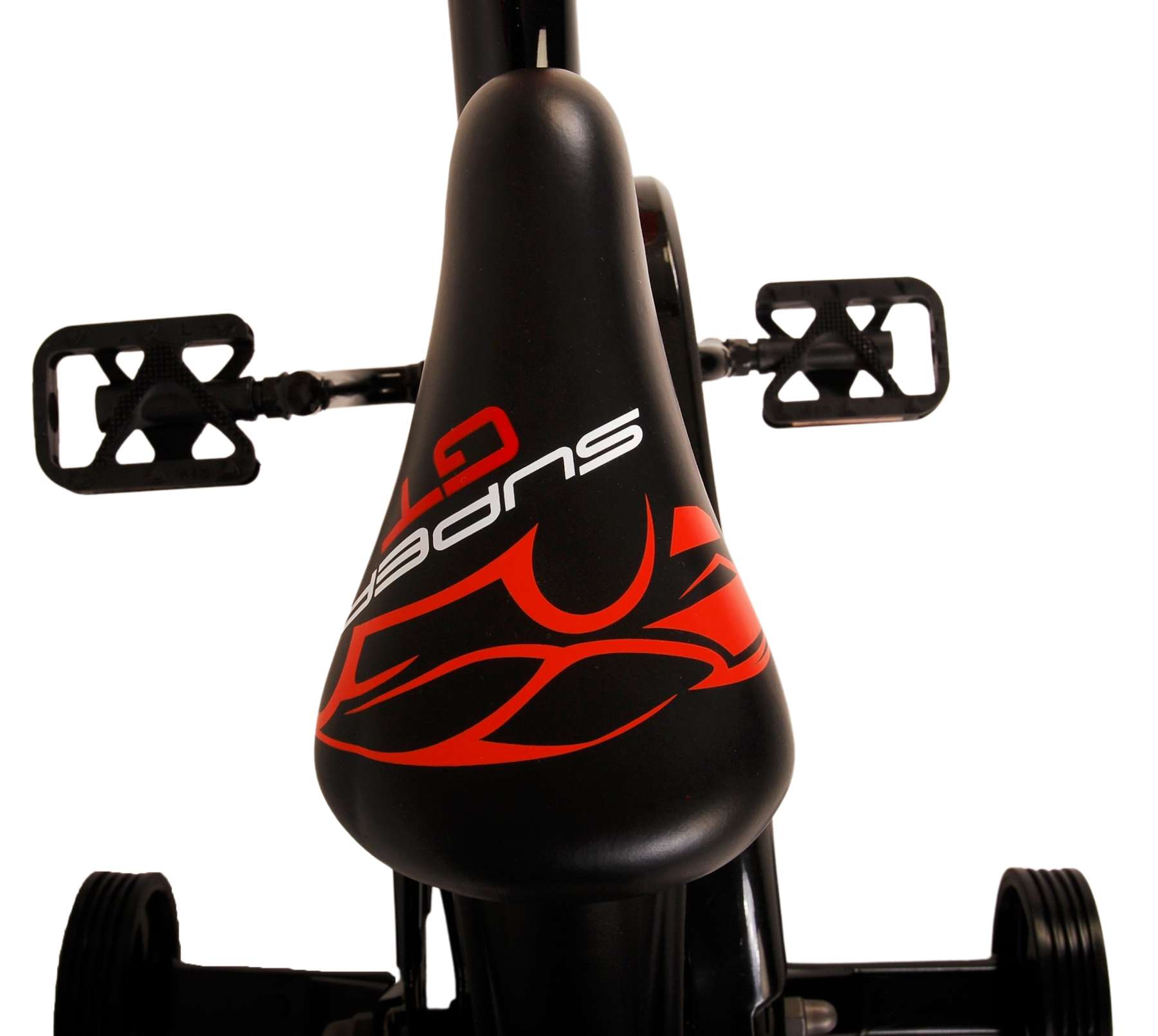 Kinderfahrrad Super GT Kinderfahrrad für Jungen 14 Zoll Kinderrad Rot