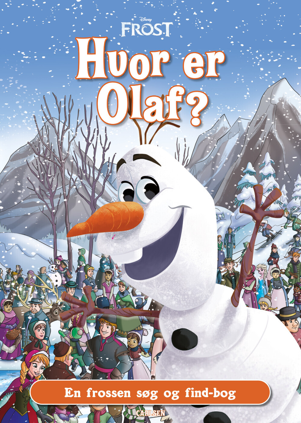 Hvor Er Olaf? En Søg Og Find-Bog - Disney - Bog