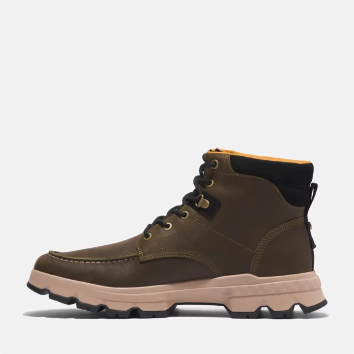 Bota Timberland Originals Ultra Mid Masculina na cor Verde Escuro