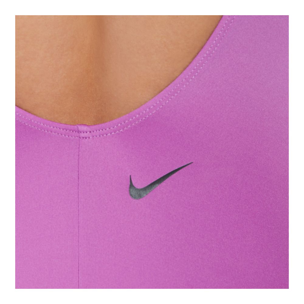Nike Swim MULTI LOGO U-BACK - Maillot de bain 1 pièce Femme fuchsia dream