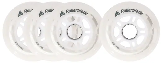 Rollerblade Moonbeam LED Inliner Hjul 4-Pak - Inliners Rulleskøjter