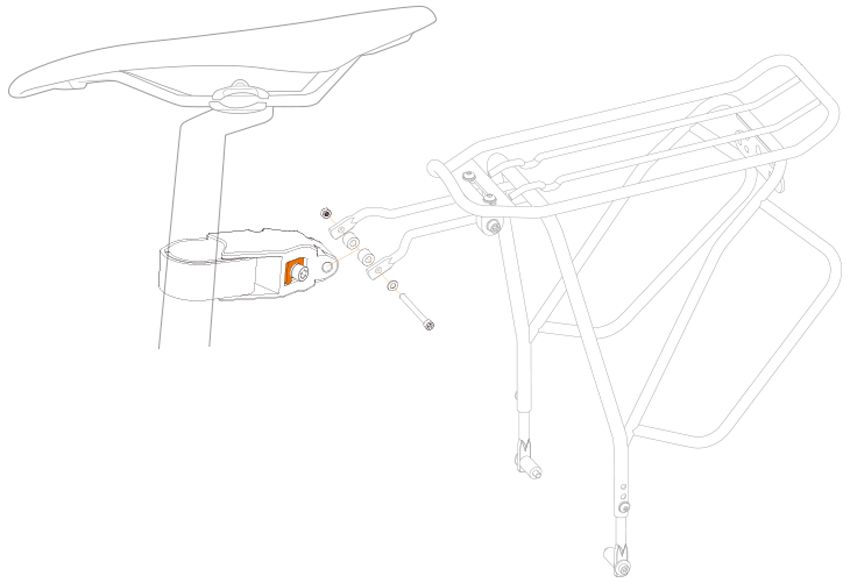 IBERA Gepäckträger-Adapter kaufen | Bike-Discount