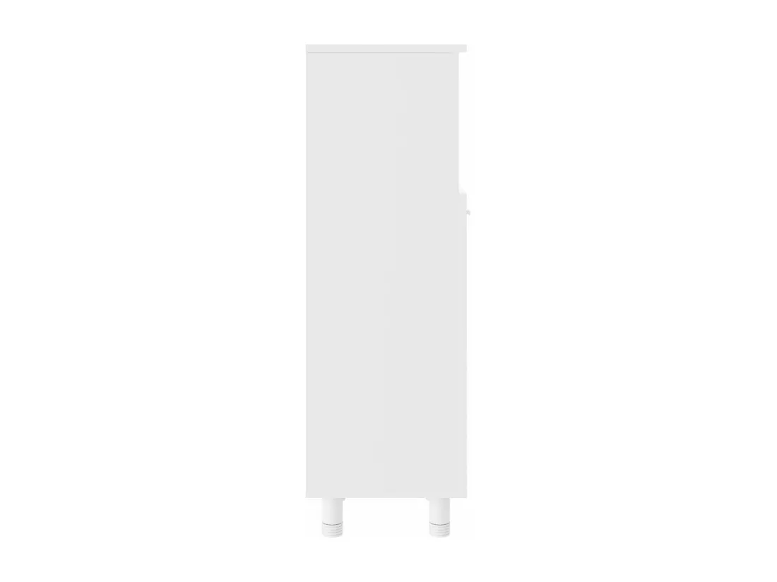 Armoire de salle de bain Blanc 30x30x95 cm Bois d'ingénierie