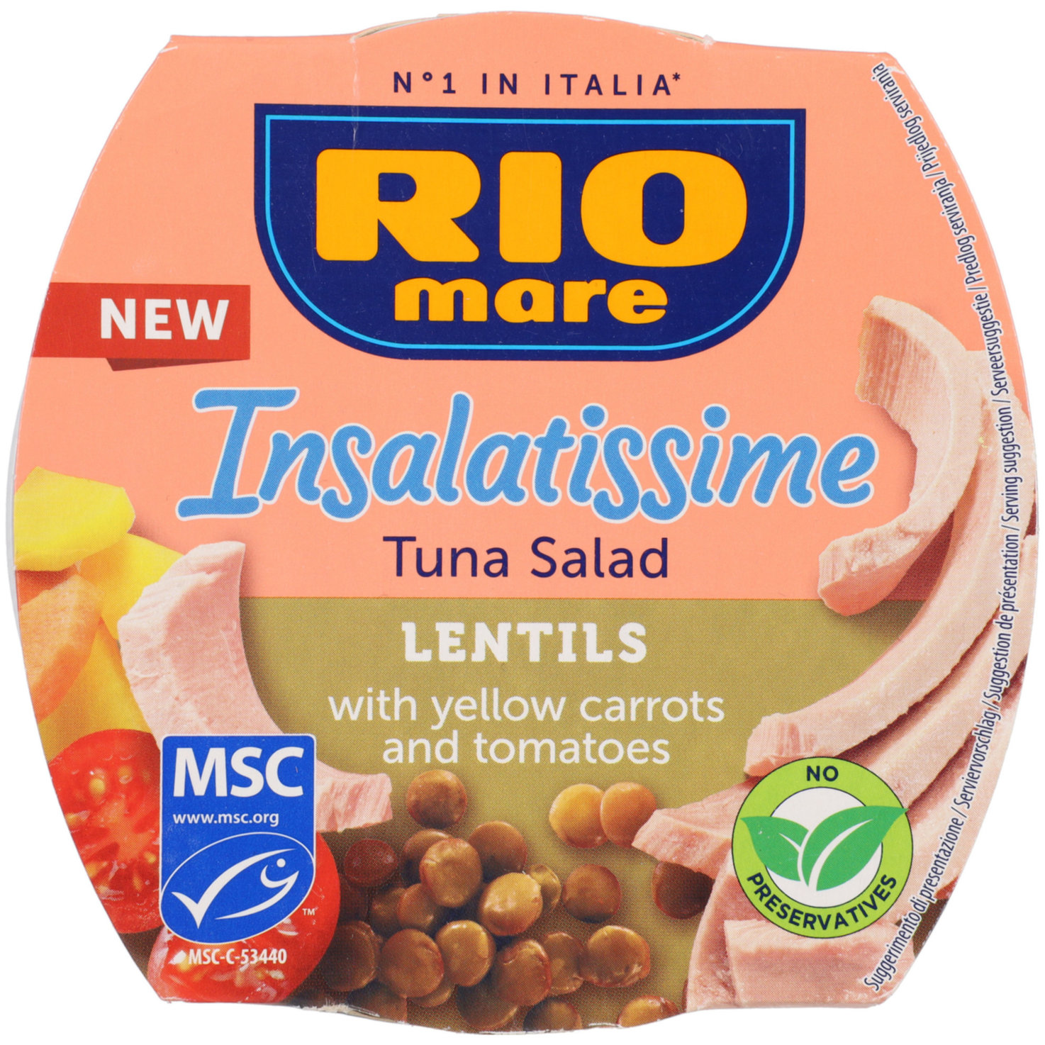 Rio mare Insalatissime Tuna Salad Lentils
