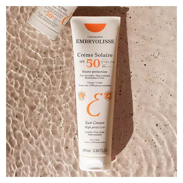 Protetor solar Embryolisse FPS 50 100ml
