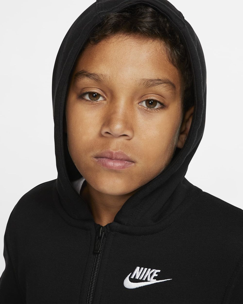 Sweat zippé à capuche Nike Sportswear Club pour enfant