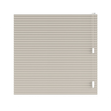 KARWEI dubbel plisségordijn gewoon raam 28641 off-white parelmoer lichtdoorlatend op maat