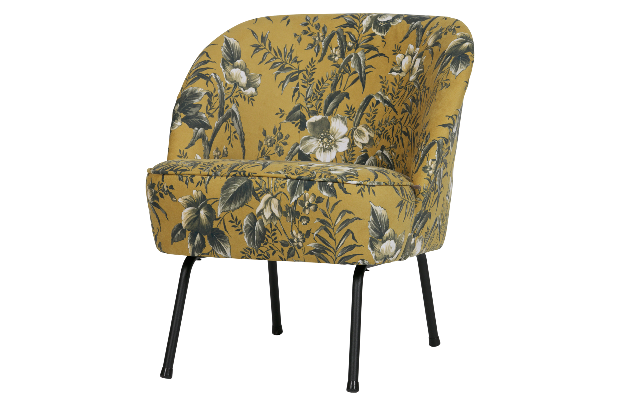 Fauteuil Vogue Fluweel - Poppy Mosterd