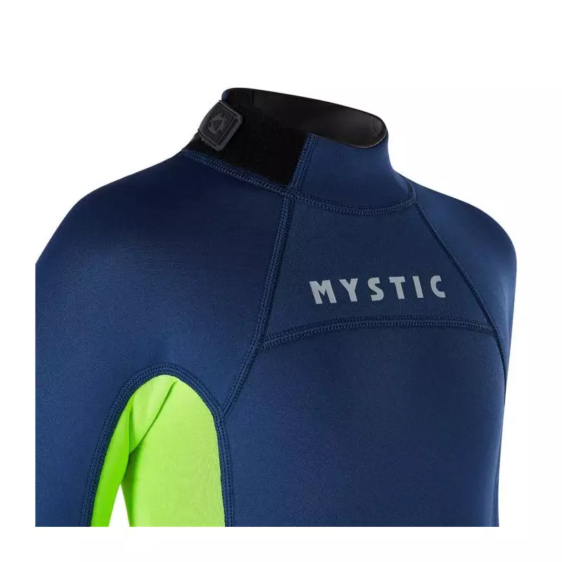 Combinaison intégrale enfant MYSTIC Star 3/2mm Back Zip Flatlock Junior Night Blue