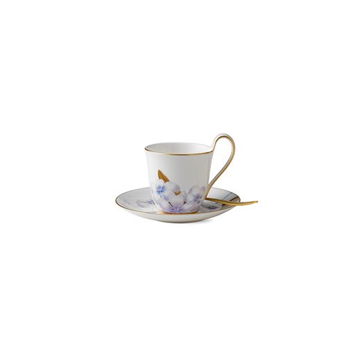 Royal Copenhagen Flora Højhankskop Med Underkop, Rhododendron, 27 cl