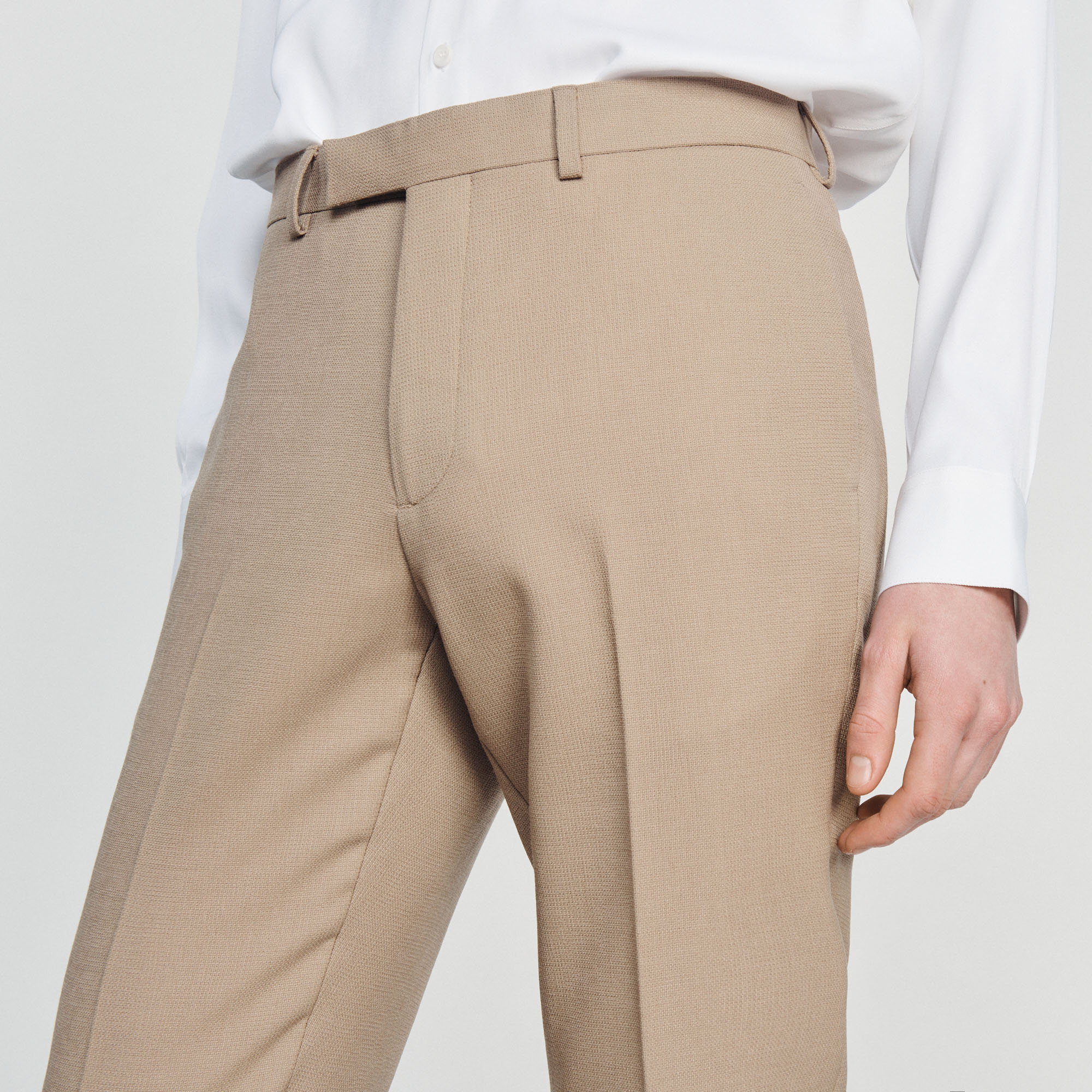 Pantalon de costume en laine