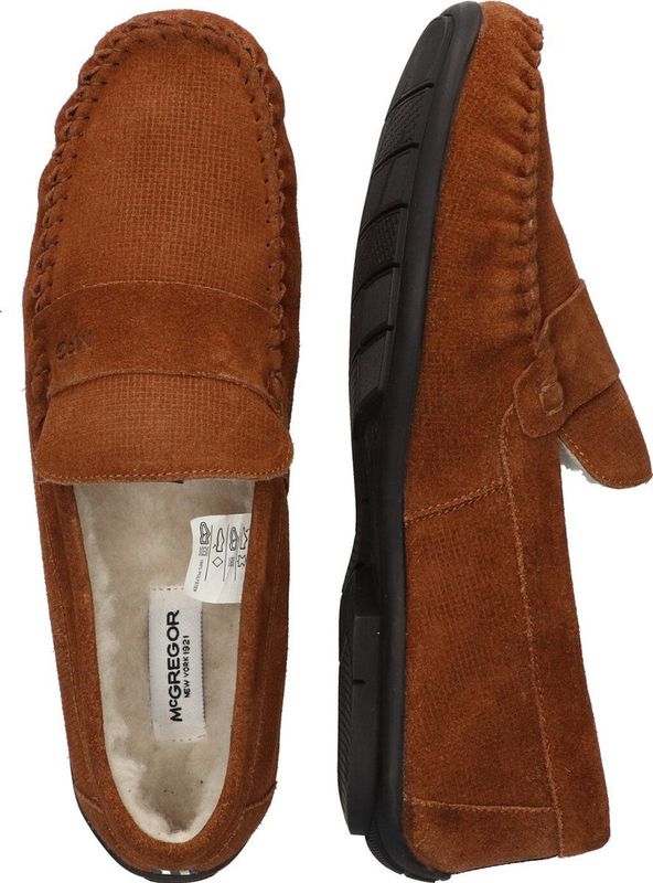 McGregor - Pantoffels - Bruin - Leer