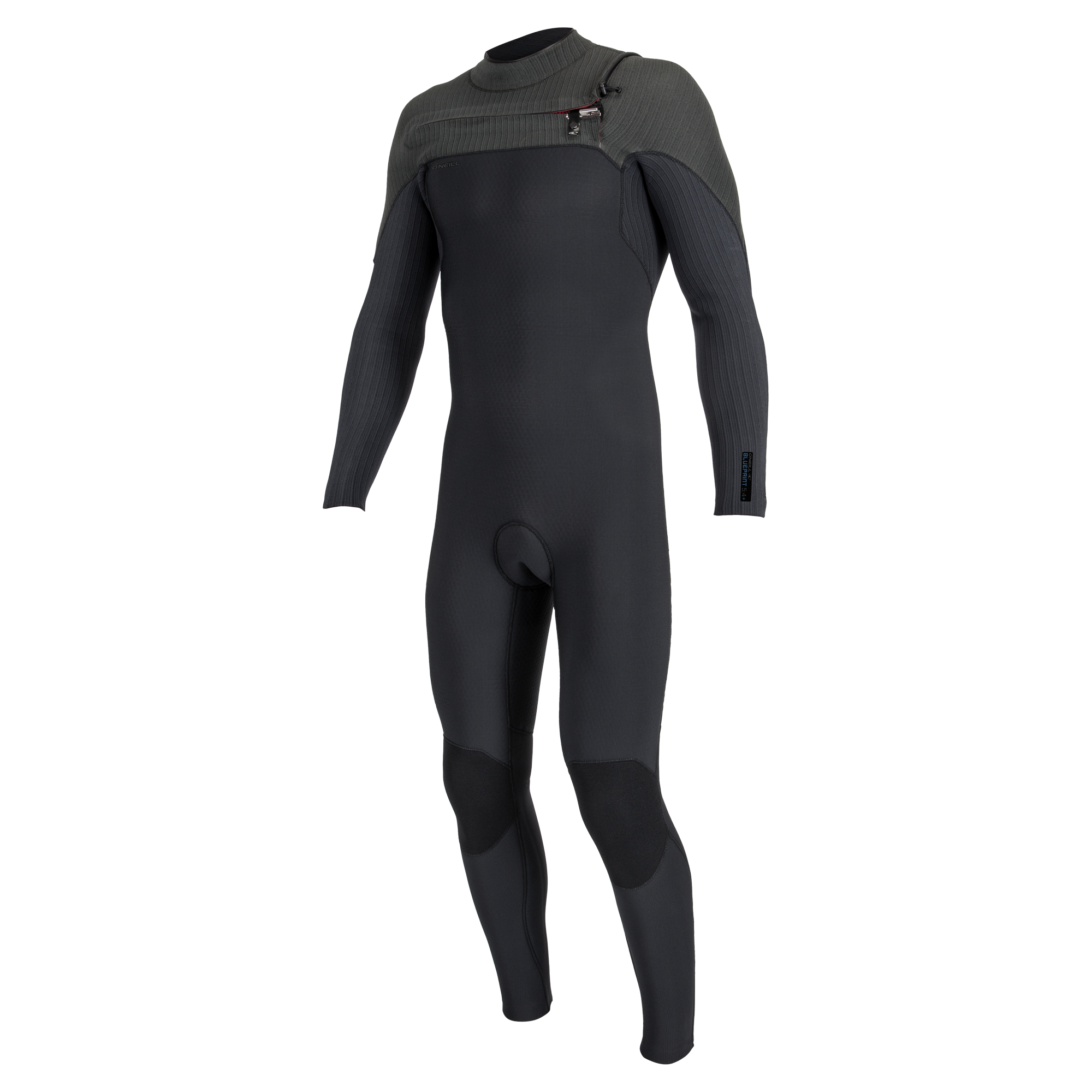 O'Neill Men Blueprint 5/4  Front Zip Black / Raven
