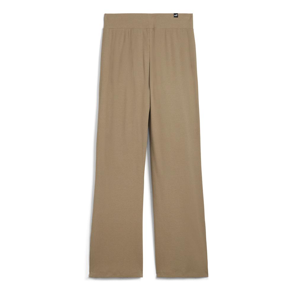 Puma Pantalon Marron Femme fluide Femme Puma waist Stght