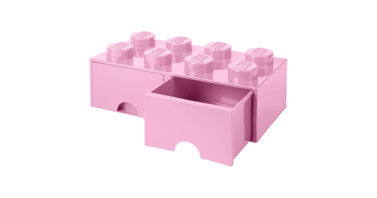 Room CopenhagenLEGO Brick Drawer 8 Roze opbergdoos  (Roze)