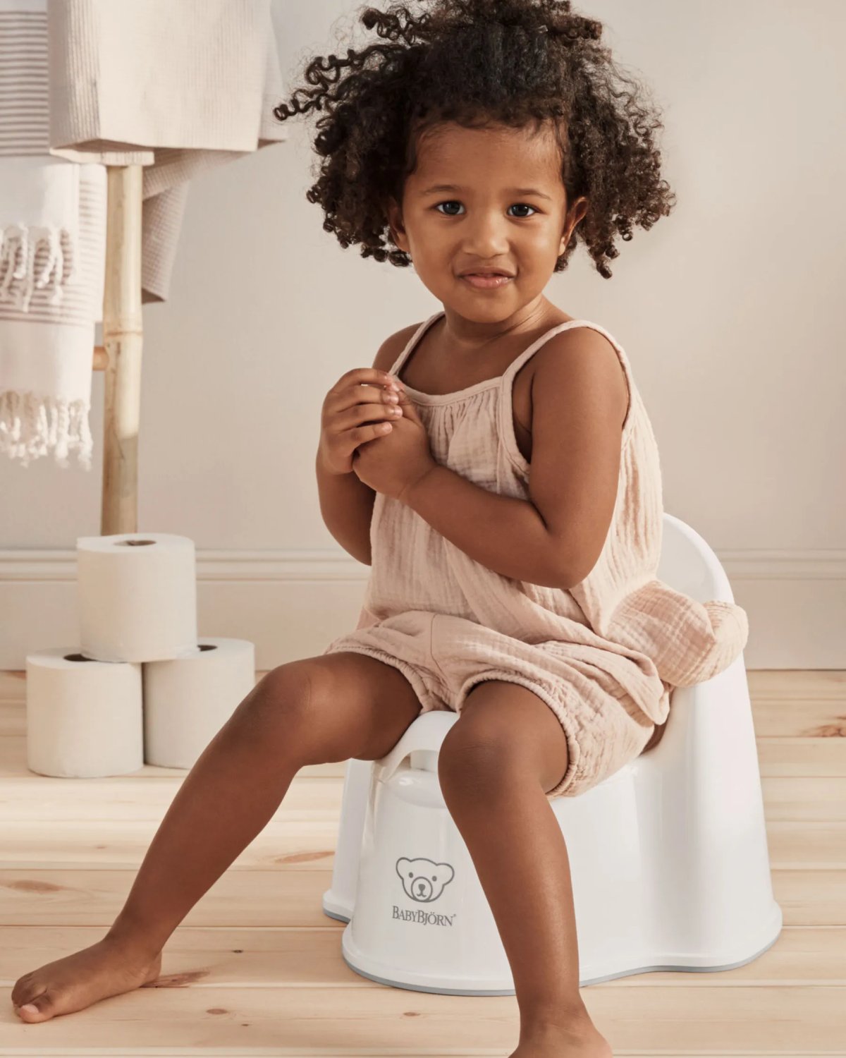 Pottestol Potty Chair – Potte m/ høy ryggstøtte og armlener