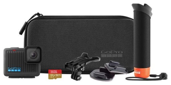 Pack Caméra d'Action GoPro Hero   microSD   Supports   Etui