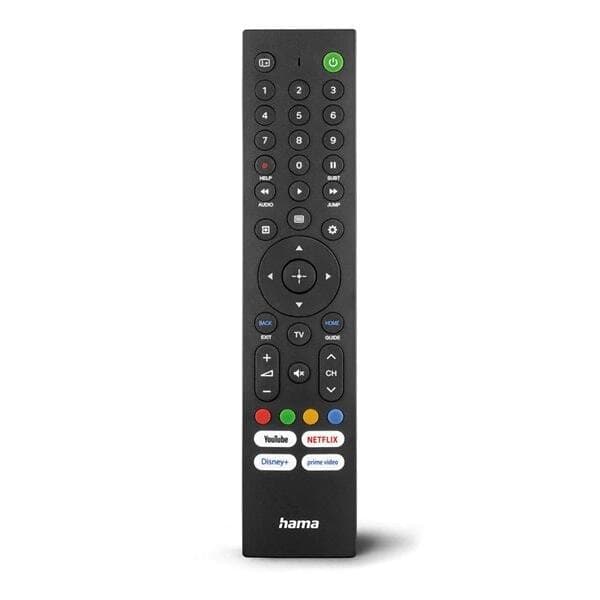 Universalfjernbetjening til Sony-tv med selvlysende knapper og stream-knap