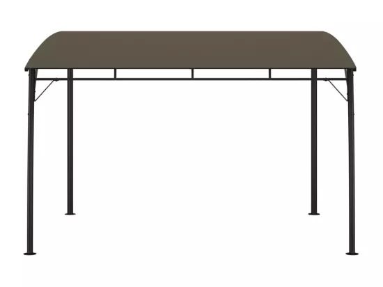 Auvent pare-soleil de jardin 3x3x2,55 m Taupe