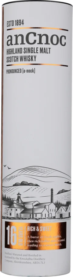 AN CNOC 16 YEARS SINGLE MALT 70CL