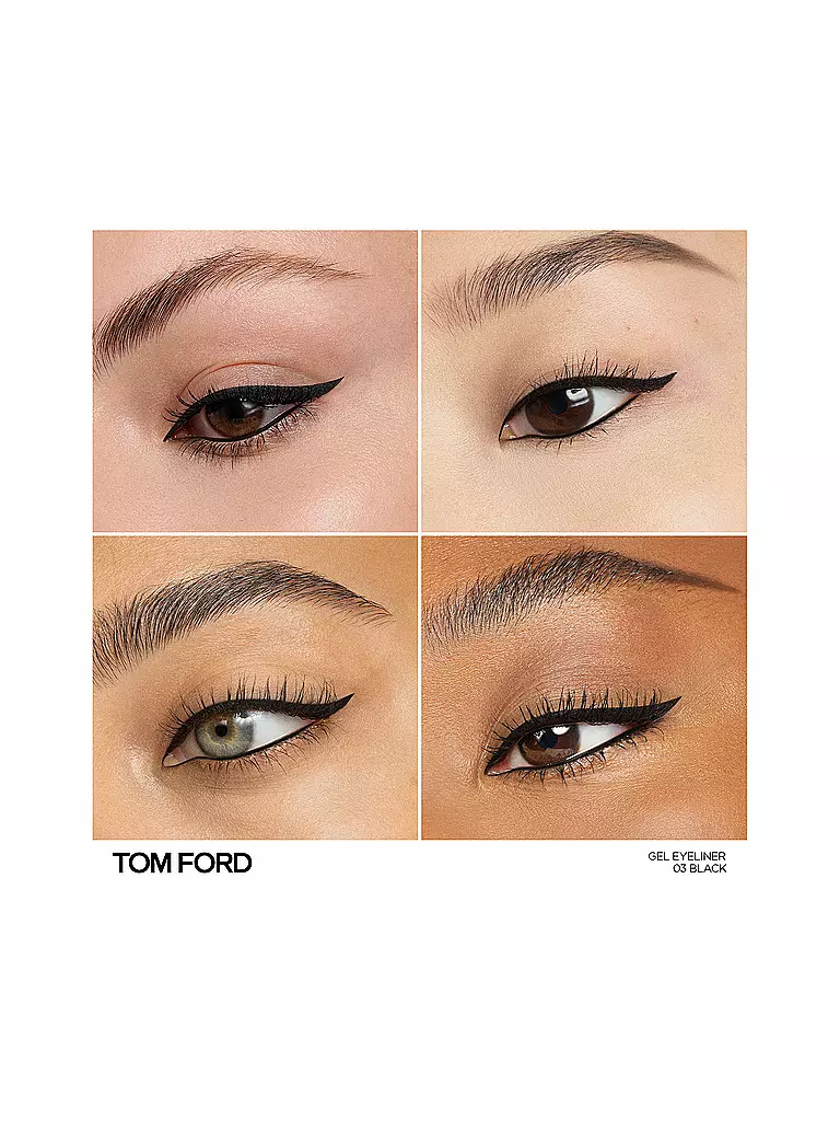 TOM FORD BEAUTY Runway Look Gel Eye Liner (03 Black)  schwarz