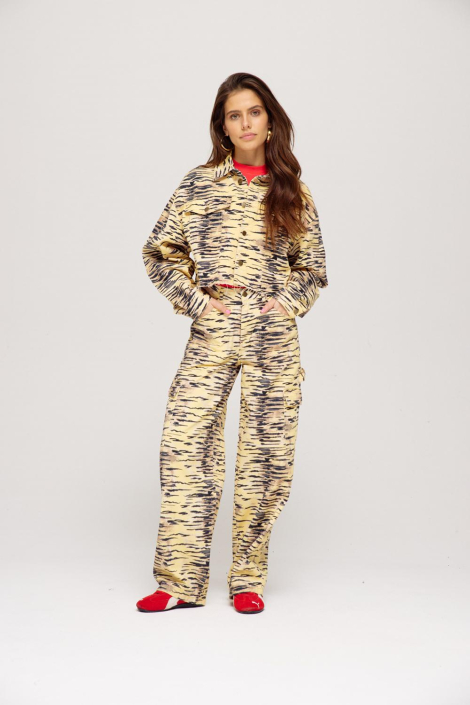 Harper & Yve gele dames jas