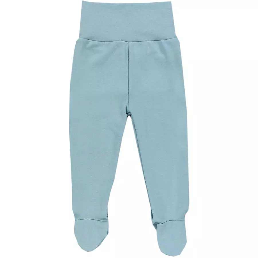 TupTam Baby Jungen Strampelhose mit Fuß 3er Pack graugrün