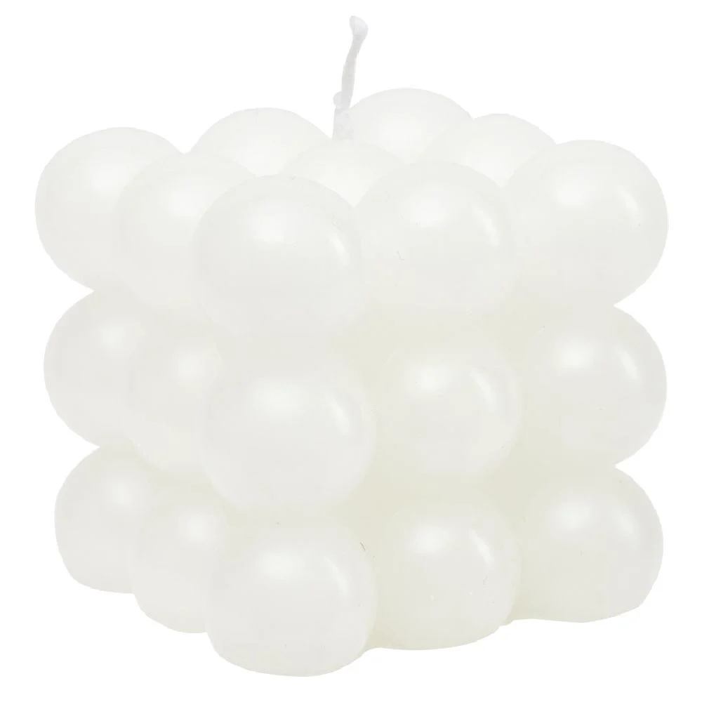 Bougie bulle 4 coloris