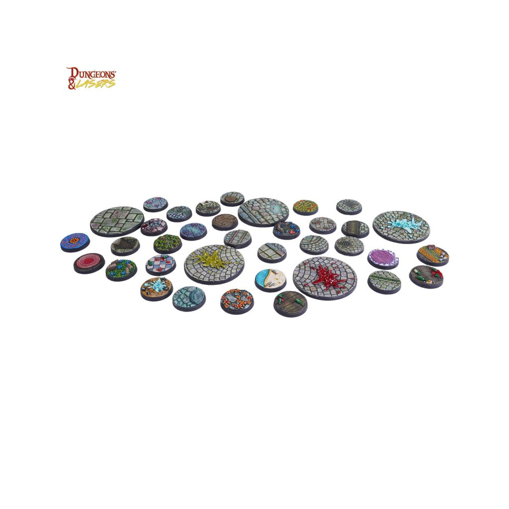 Dungeons & Lasers - Décors - Scenic Urban Bases Set