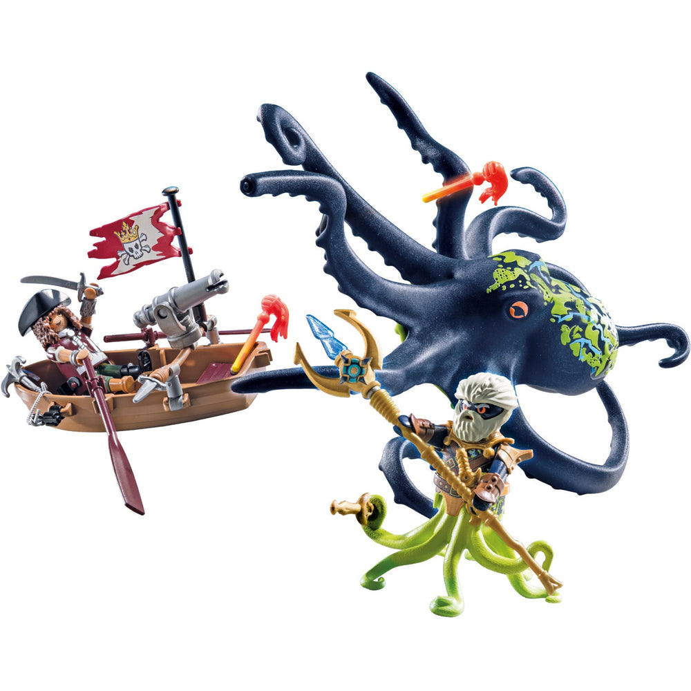 Køb Playmobil® Battle With The Giant Octopus