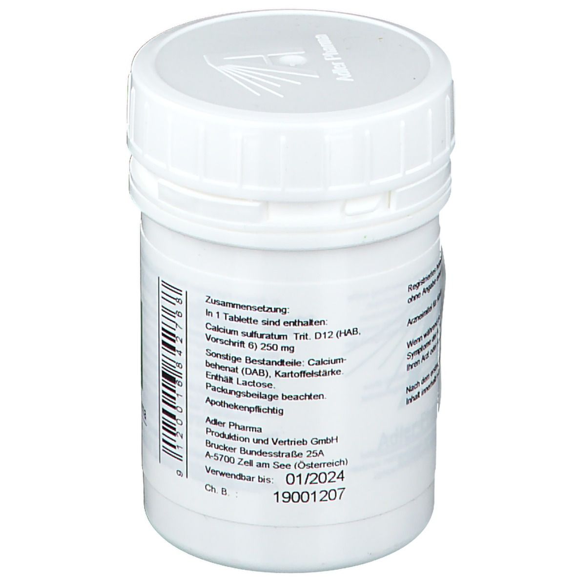 Adler Pharma Calcium sulfuratum D12 Biochemie nach Dr. Schüßler Nr. 18