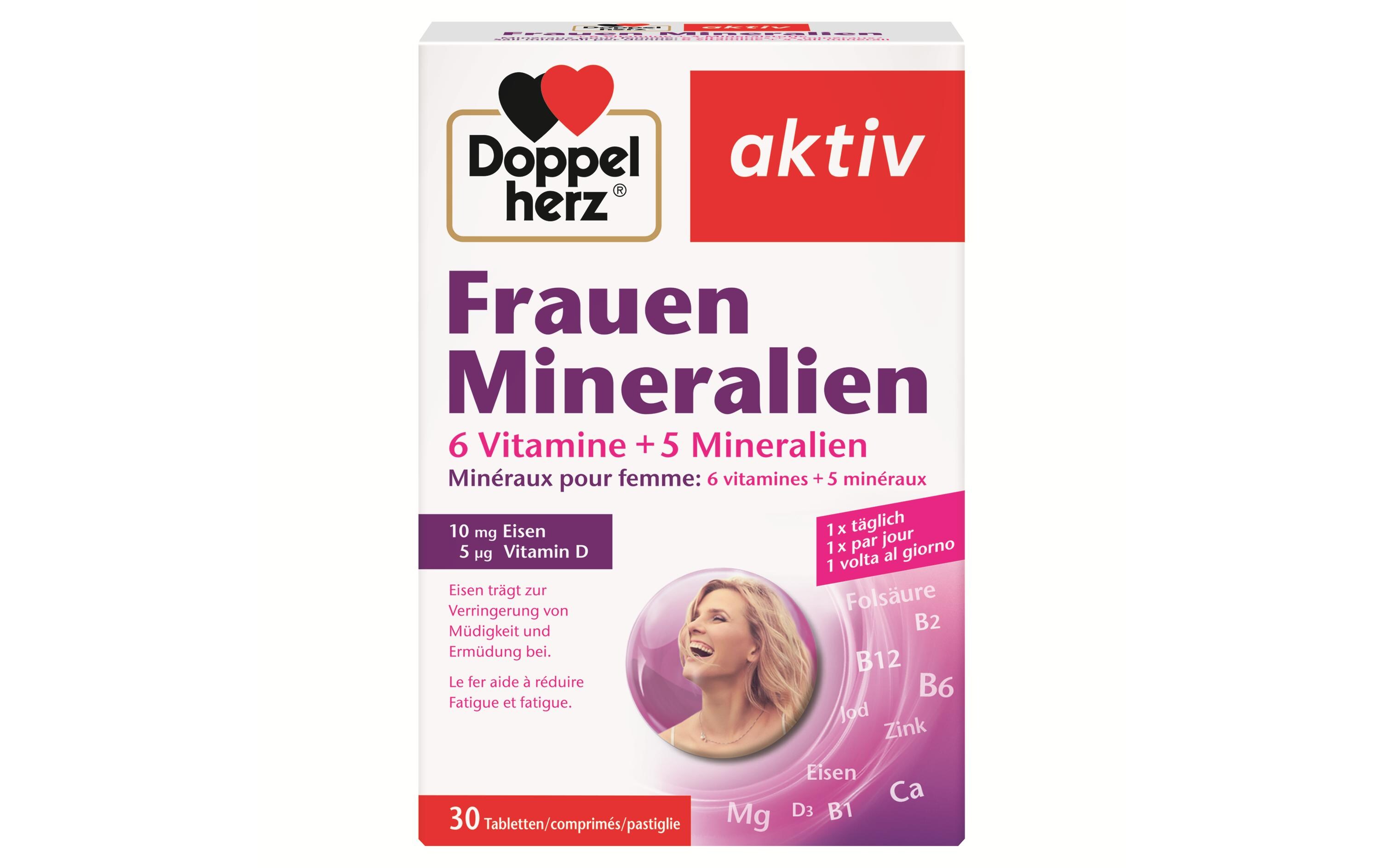 Frauen Mineralien 30 StückTabletten