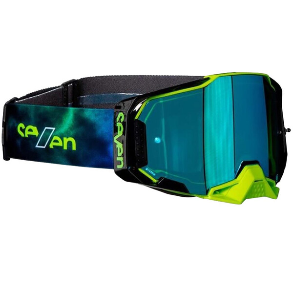 100% - Masque Armega X Seven Haze - Blue Mirror Bleu / Vert