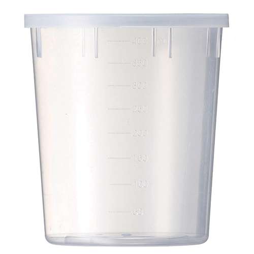Mischbecher, 400 ml mit Deckel