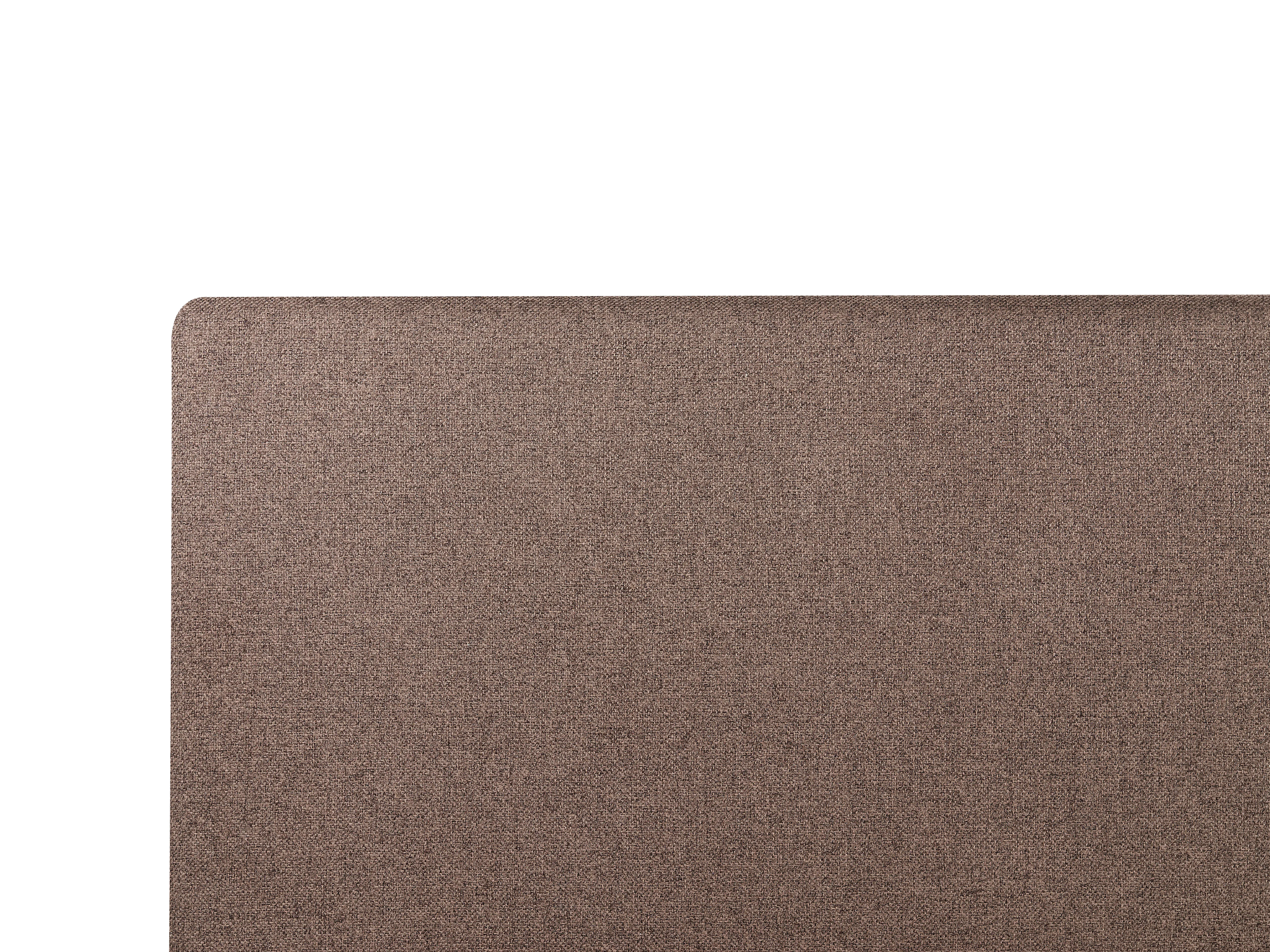 Bed met opbergruimte Stof CAMPAGNE 180 x 200 cm Donkerbruin