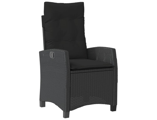 LES TENDANCES - Salon extérieur Salon de jardin-noir-4 places-57x66x93-451215