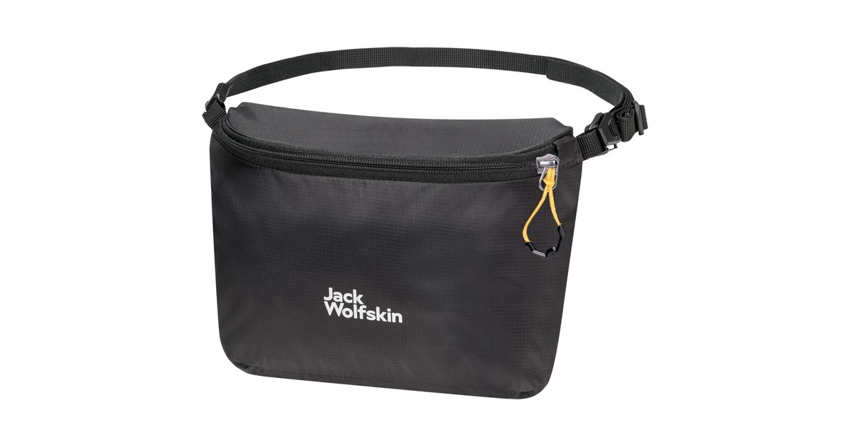 Jack WolfskinMorobbia Speedster 2in1 fietsmand/-tas  (Zwart, 1,5 liter)